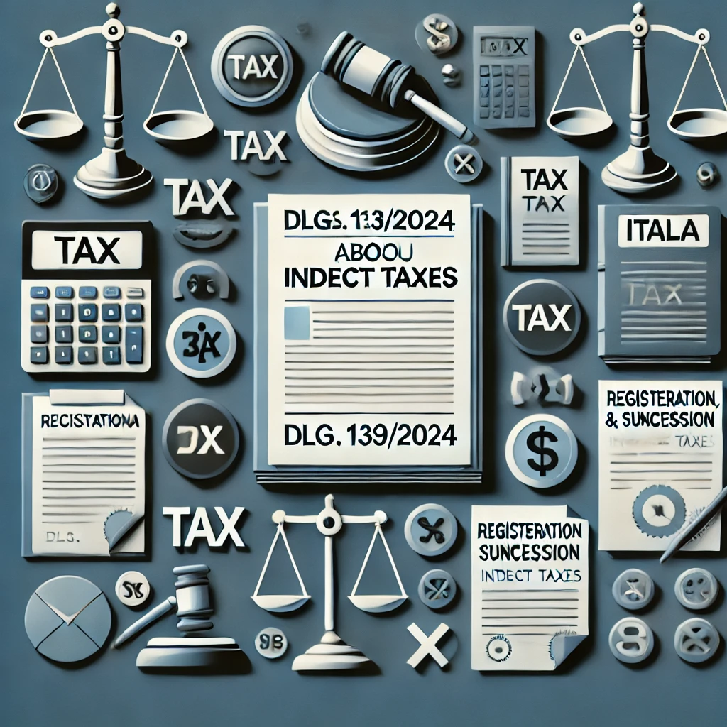 Novità della Riforma delle Imposte Indirette (DLgs. 139/2024)